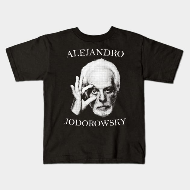 Alejandro Jodorowsky Kids T-Shirt by PUBLIC BURNING